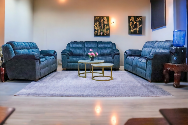 7-Seater Semi Recliner Sofa Set