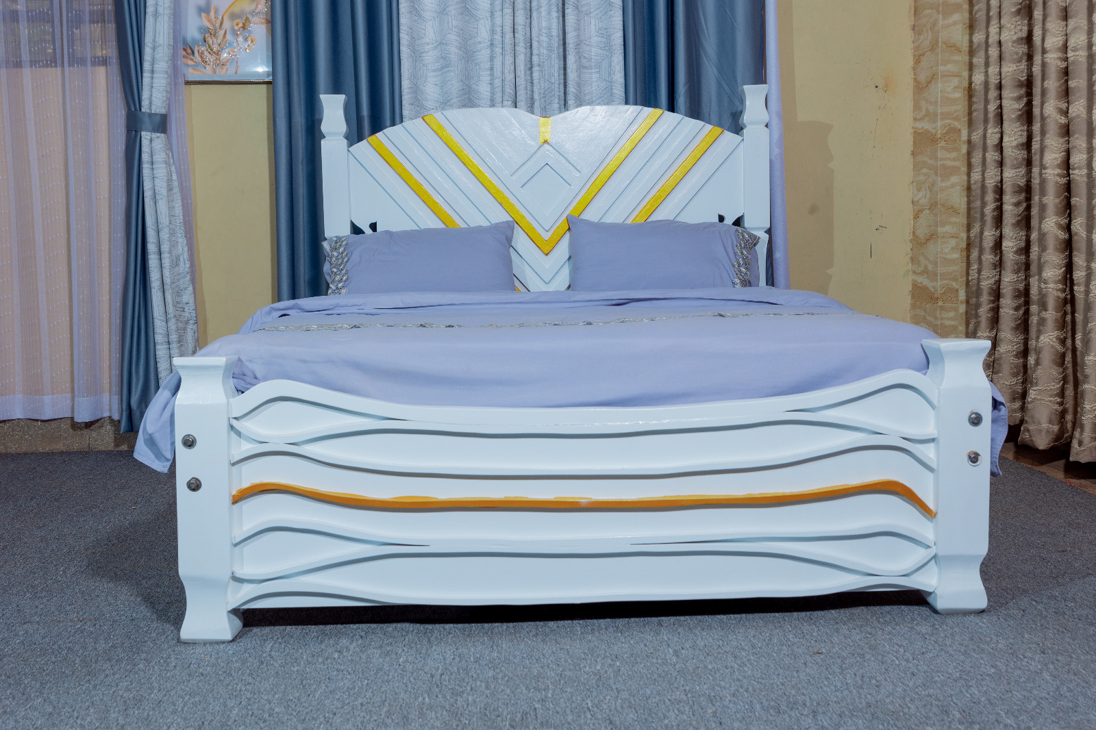 Modern Art Deco Bed